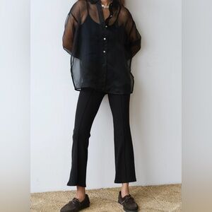 Donni Rib Kick Flare Pants